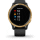 Garmin Venu GPS Smartwatch, Black/Gold, 010-02173-31
