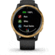 Garmin Venu GPS Smartwatch, Black/Gold, 010-02173-31
