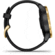 Garmin Venu GPS Smartwatch, Black/Gold, 010-02173-31
