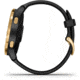 Garmin Venu GPS Smartwatch, Black/Gold, 010-02173-31