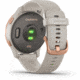 Garmin Venu GPS Smartwatch, Light Sand/Rose Gold, 010-02173-21