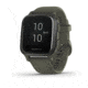 Garmin Venu SQ GPS Smartwatch - Music Edition, Slate Aluminum Bezel with Moss Case and Silicone Band, 010-02426-03
