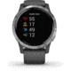 Garmin Vivoactive 4 GPS Smartwatch, Shadow Gray/Silver, 010-02174-01