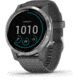 Garmin Vivoactive 4 GPS Smartwatch, Shadow Gray/Silver, 010-02174-01
