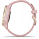 Garmin Vivomove 3S Hybrid Smartwatch, Dust Rose/Light Gold, 010-02238-01