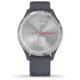 Garmin Vivomove 3S Hybrid Smartwatch, Granite Blue/Silver, 010-02238-00