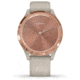Garmin Vivomove 3S Hybrid Smartwatch, Light Sand/Rose Gold, 010-02238-02