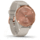Garmin Vivomove 3S Hybrid Smartwatch, Light Sand/Rose Gold, 010-02238-02
