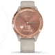 Garmin Vivomove 3S Hybrid Smartwatch, Light Sand/Rose Gold, 010-02238-02