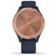Garmin Vivomove 3S Hybrid Smartwatch, Navy/Rose Gold, 010-02238-03