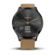 Garmin Vivomove HR, ENG, Premium, Black/Tan, One Size, 010-01850-10