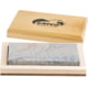 Gatco Sharpeners 100% Natural Soft Arkansas Stone In Wood Storage Box, 4in, 80040