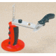 Gatco Sharpeners Easy-GripClamp Mount, Red 12001