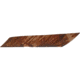 Gateway Mako Feathers, 3.125in, lW, 50 Pack, Brown, 318LITBN-50