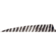 Gateway Shield Cut Feathers 1407067, White, 400RSBWH-50