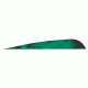 Gateway Tre-Bark Feathers, Tre-Green 4 in. RW 100 pk. 400RPTGN-100