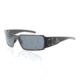 Gatorz Boxster Single Vision Prescription Sunglasses, Black Frame, BOXBLK01SV