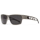 Gatorz Delta M4 Sunglasses, Gun Metal Frame, Smoke Polarized Lens, Matte Black Plug, GZ-05-111