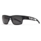 Gatorz Delta M4 Sunglasses, Matte Black Frame, Smoke Polarized Lens, Matte Black Plug, GZ-05-011