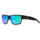 Gatorz Delta Sunglasses, Matte Black Frame, Brown Polarized w/Green Mirror Lens, GDELMTBLK03P-G