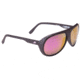 Gatorz Elymbk05mBkm Ely Matte Black Frame Purple Multi Layer Lens Sunglasses