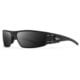 Gatorz Magnum Sunglasses, Patriot G Blackout Logo, MilSpec Ballistic Smoke, Black, Medium, 841235129438