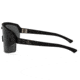 Gatorz Havok Sunglasses, Engraved Logo, Black Frame, Smoke Lens, 841235126413