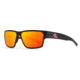Gatorz Kershaw Delta Sunglasses, Black Frame, Sunburst Lense, Black, Medium, 841235128226