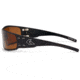 Gatorz Magnum Sunglasses, Black Frame, Brown Polarized Lens, GZ-01-045