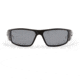 Gatorz Magnum Sunglasses, Black Frame, Smoked Polarized W/ Chrome Mirror Lens, GZ-01-025