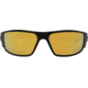 Gatorz Magnum Sunglasses, Blackout Frame, Rose Polarized w/Gold Mirror Lens, GZ-01-016