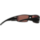 Gatorz Magnum Sunglasses, Blackout Frame, Rose Polarized w/Gold Mirror Lens, GZ-01-016