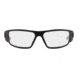 Gatorz Magnum Sunglasses, Milspec Ballistic, Z87.1 Black Frame, Clear Anti Fog Lens, GZ-01-003