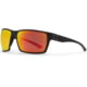 Gatorz Marauder Glasses, Smoke Polarized Lens w/Sunburst Mirror, Black Cerakote, One Size, GZ-12-413