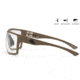 Gatorz Marauder Sunglasses, Tan Cerakote, MILSPEC Ballistic Photochromic w/ Anti-Fog, w/ Black Logo, Tan, GZ-12-305