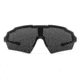 Gatorz Milspec Ballistic Z87.1 Sunglasses, Black Cerakote Frame, Smoke Lens, Blackout Logo, One Size, GZ-10-401