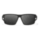 Gatorz Rig Sunglasses, Black Frame with Black Logo, Smoke Lenses, GZ-14-001