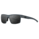 Gatorz Rig Sunglasses, Slate Frame with Black Logo, Smoke Lenses, GZ-14-100