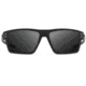 Gatorz Sentix Glasses, Black/Silver Logo/Smoke, Medium, GZ-18-430