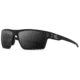Gatorz Sentix Glasses, Black/Silver Logo/Smoke, Medium, GZ-18-430