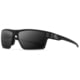 Gatorz Sentix Glasses, Black/Silver Logo/Smoke, Medium, GZ-18-430