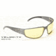 Gatorz Velocity, Gunmetal Frame, Yellow Lens