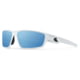 Gatorz Warhawk Sunglasses, Frost, Matte Black Logo, Digitally Optimized Polarized Opz Blue Mirror, Frost, One Size, 841235127373
