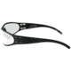 Gatorz Wraptor Ansi Z87.1 Sunglasses, Black Frame, Inferno Anti Fog Lens, WRAZBLK01TA