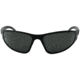 Gatorz Wraptor Ansi Z87.1 Sunglasses, Black Frame, Smoked Anti Fog Lens, WRAZBLK01A