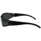 Gatorz Wraptor Ansi Z87.1 Sunglasses, Black Frame, Smoked Anti Fog Lens, WRAZBLK01A