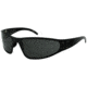 Gatorz Wraptor Ansi Z87.1 Sunglasses, Black Frame, Smoked Anti Fog Lens, WRAZBLK01A