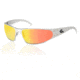 Gatorz Wraptor Sunglasses, Polished Frame, Sunburst Multi-Chrome Lens WRAPOL13M