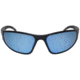 Gatorz Wraptor Sunglasses, Black Frame, Blue Chrome Lens WRABLK08C