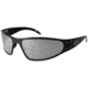 Gatorz Wraptor Sunglasses, Black Frame, Chrome Lens WRABLK02